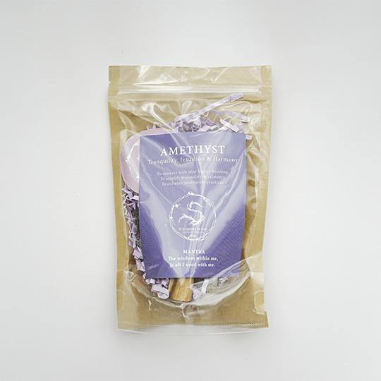 Amethyst Tranquility, Intuition and Harmony Crystal Set - agoracurated